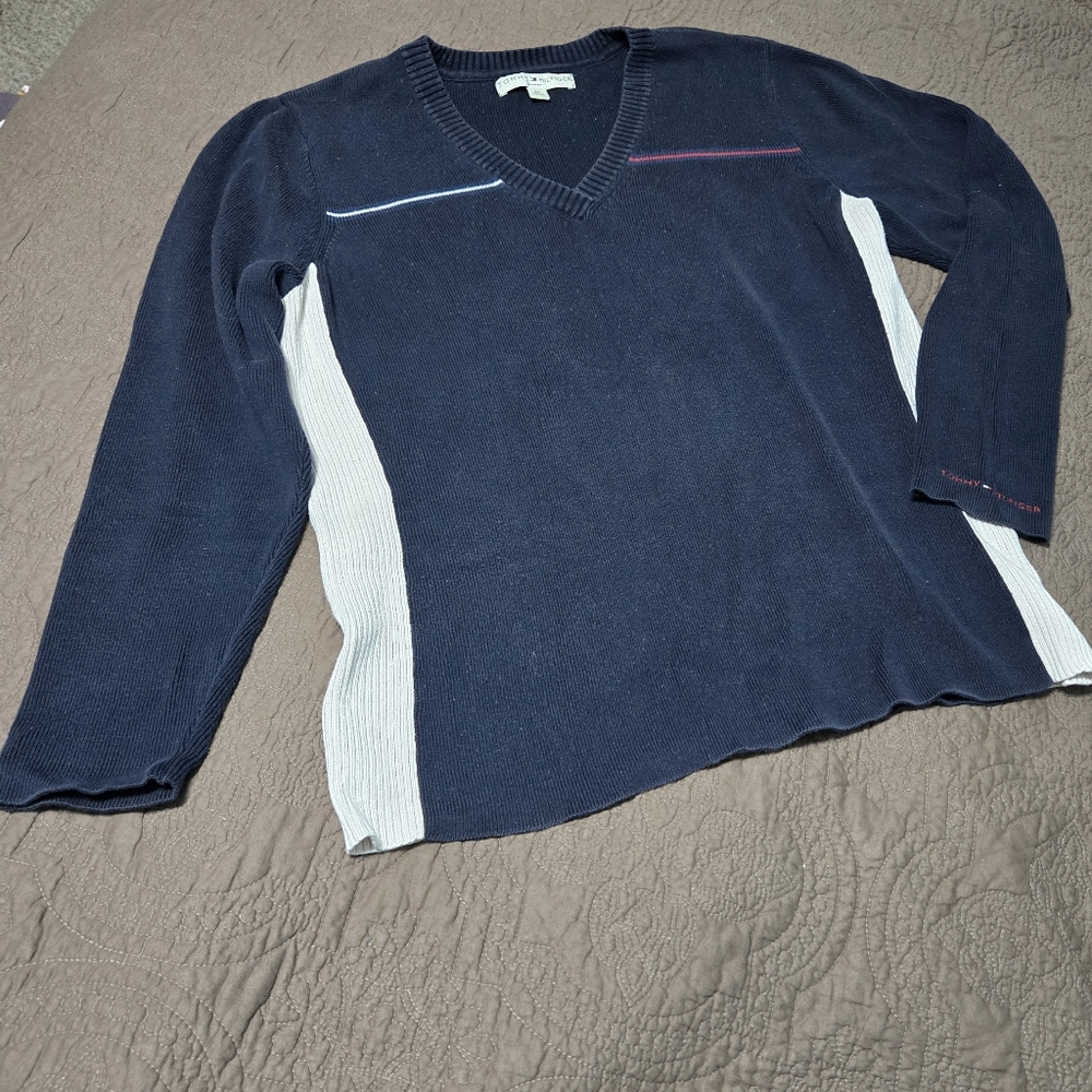 Tommy Hilfiger vneck sweater, XXL